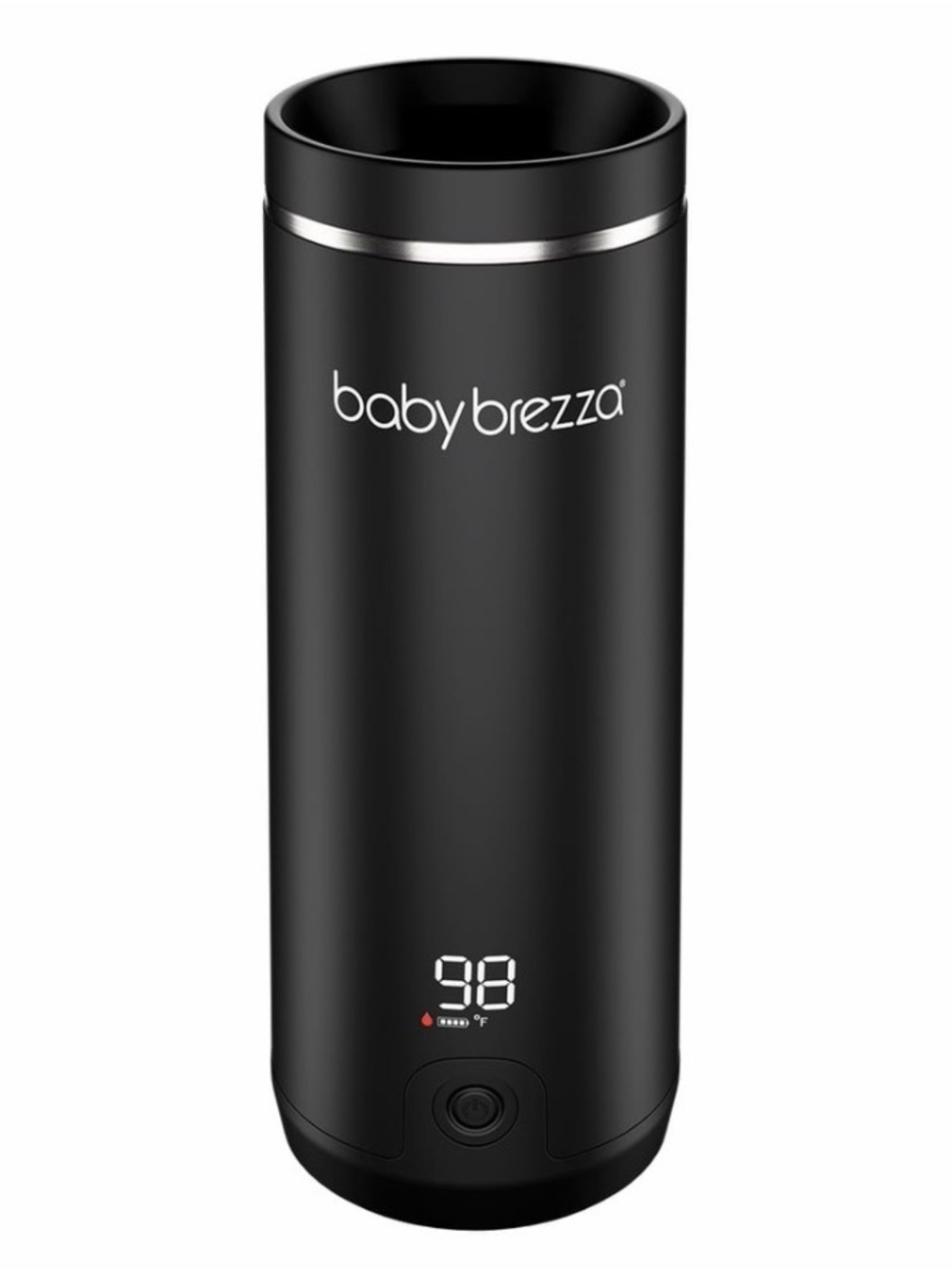 Baby Brezza Black Temperature Display Bottle Formula Breastmilk Warmer Travel